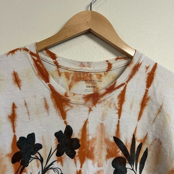 Urban Outfitters Men's Tie Dye Plant Based Tee S/M - Picture 4 of 6